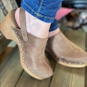 Corky’s studded clogs